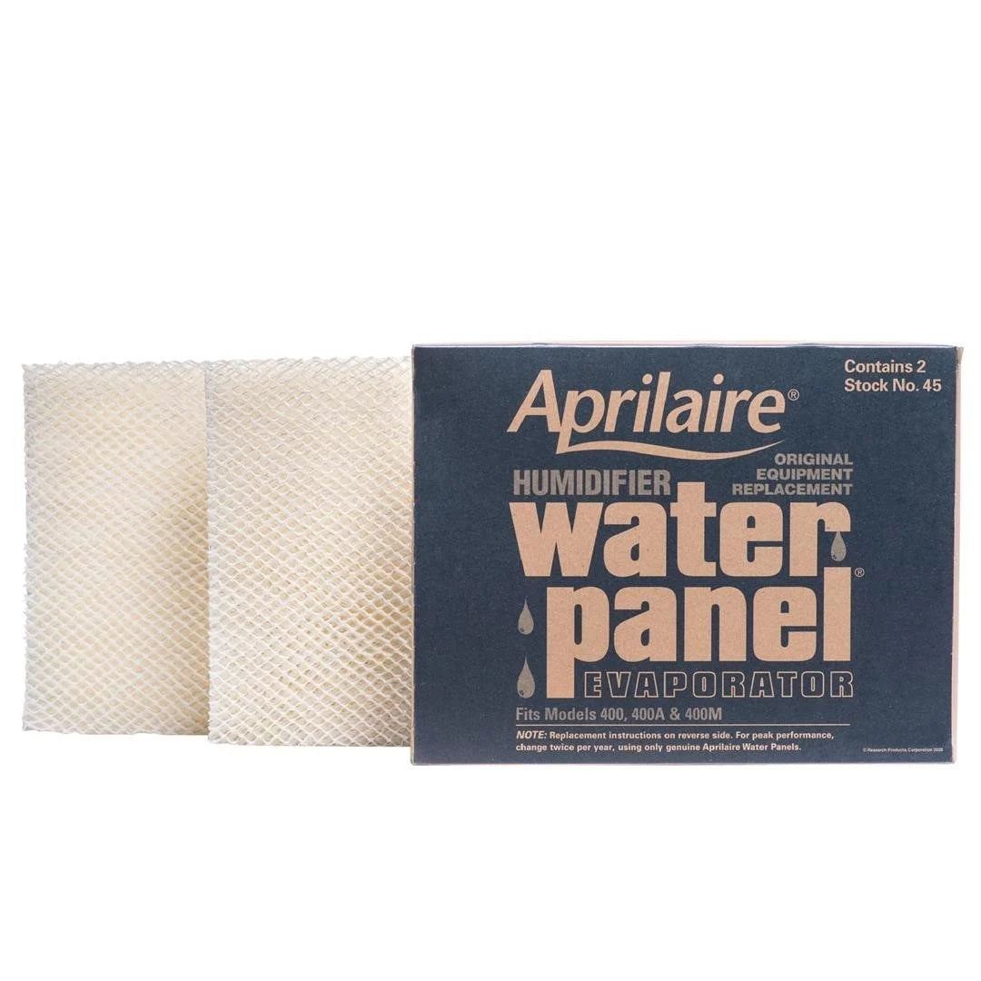 Genuine AprilAire 45 Water Panel Filter 2-Pack | OEM Replacement