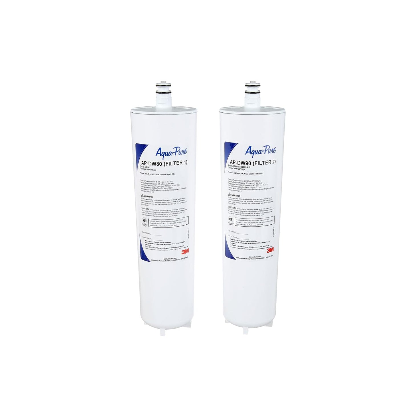 3M Aqua-Pure DW8090 Under Sink Replacement Water Filter