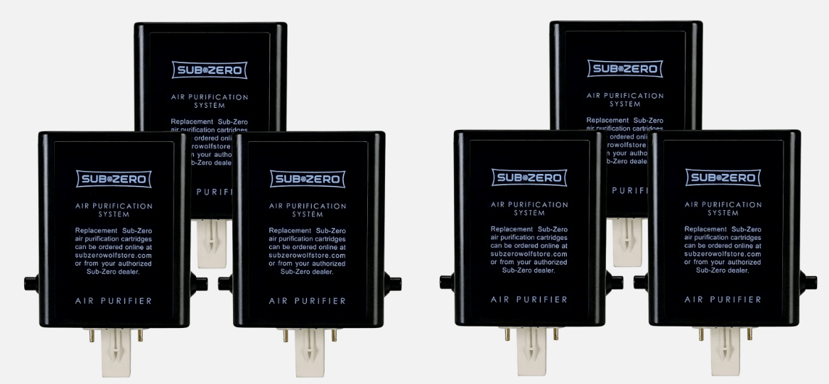 Sub-Zero 7007067 7042798 Refrigerator Air Purification Cartridge Pack - Fine Filters