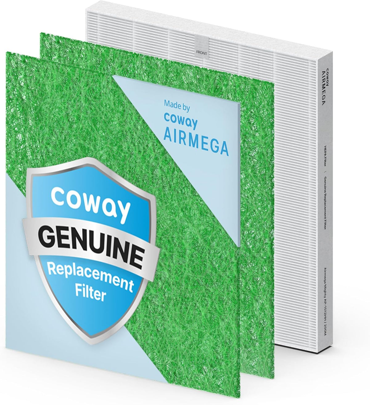 COWAY Airmega AP-1512HH & 200M Filter Replacement Set, HEPA Filter and Allergen Filter