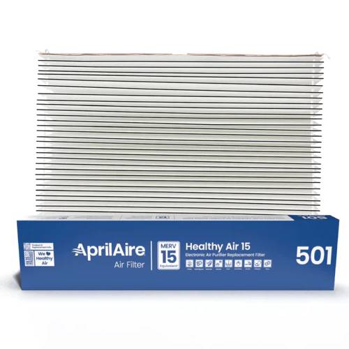 Genuine AprilAire 501 16x25x6 MERV 15 Air Filter for Whole-Home Air Purifiers