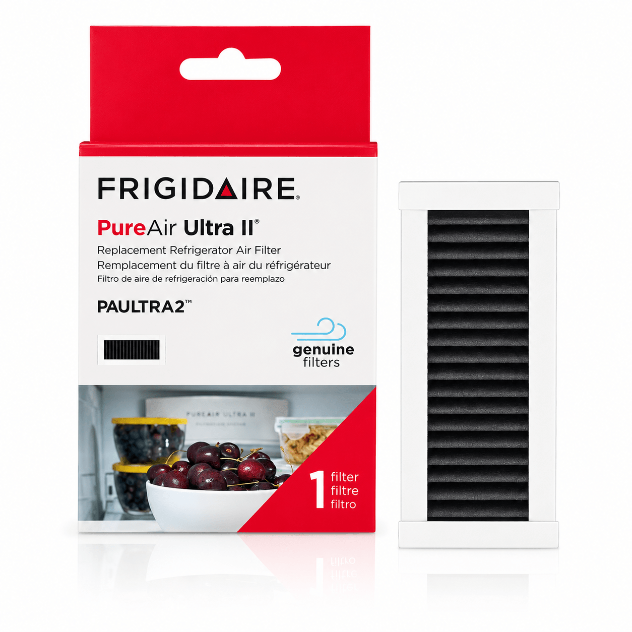 Frigidaire PAULTRA2 Refrigerator Air Filter Replacement, Part 242047805 - Fine Filters