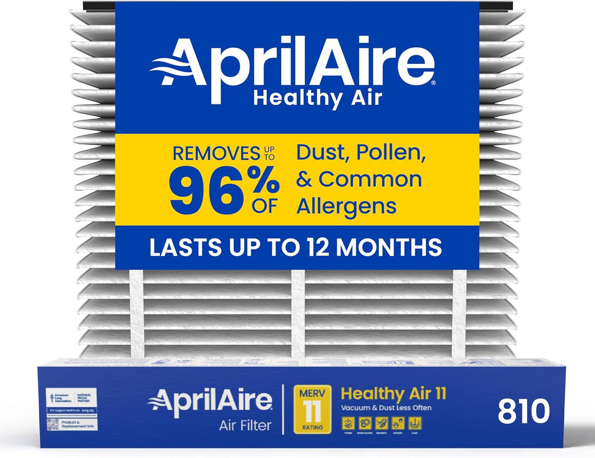 AprilAire 810 Replacement Filter for AprilAire Whole House Air Purifier 2025FG – MERV 11
