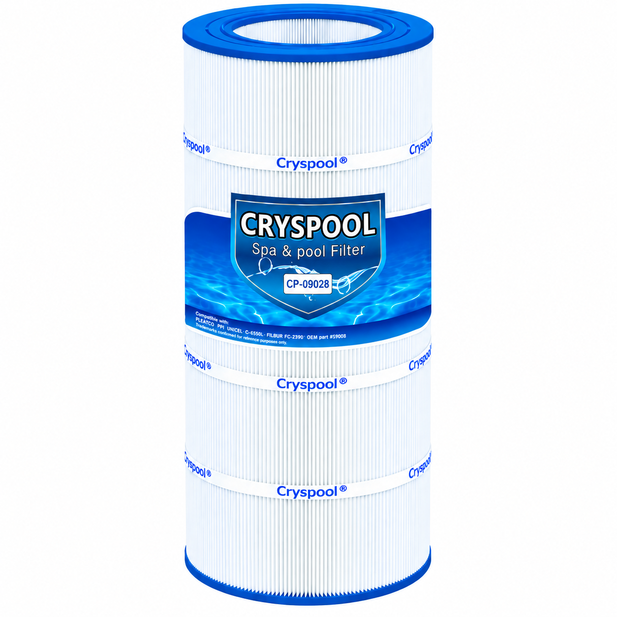 Cryspool 09028 Pool and Spa Filter Replacement Cartridge