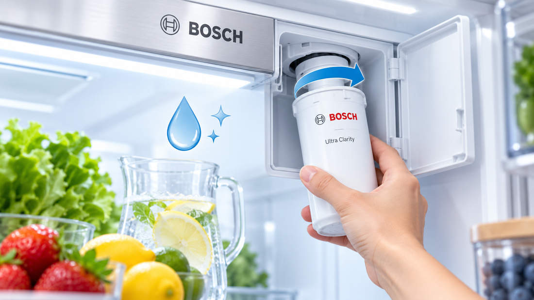 How to Replace the Bosch Ultra Clarity 9000194412 Water Filter