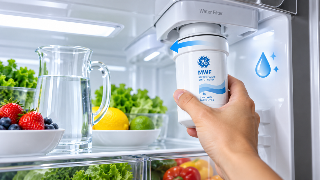 How to Replace a GE MWF Refrigerator Water Filter