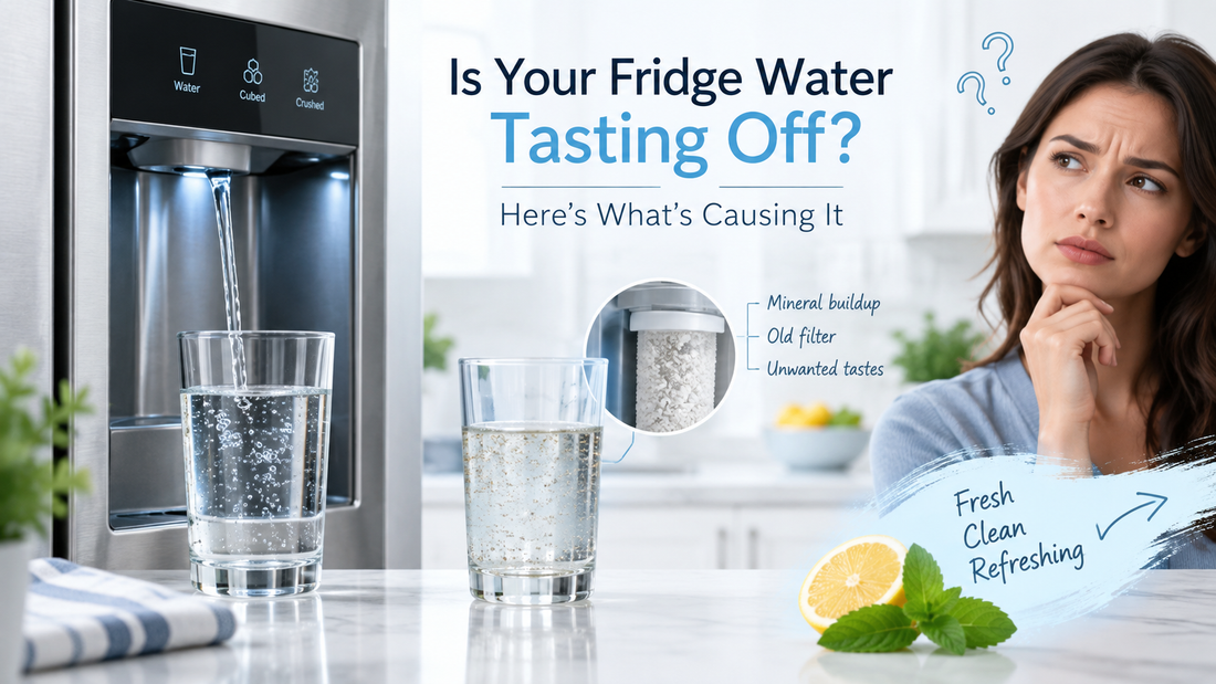 Is Your Fridge Water Tasting Off? Here's What's Causing It