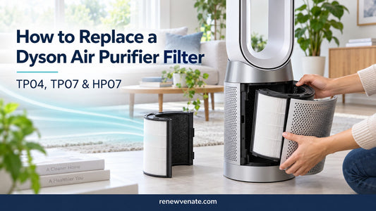 How to Replace a Dyson Air Purifier Filter (TP04, TP07 & HP07)