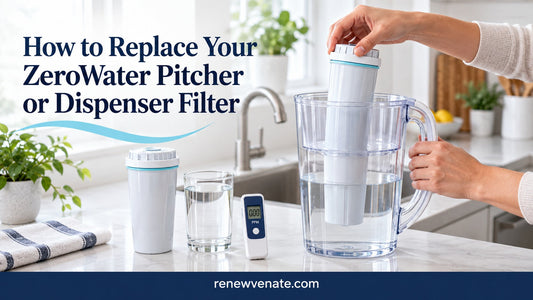 How to Replace Your ZeroWater Pitcher or Dispenser Filter