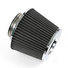 AUTOXBERT Black 3" 76Mm Inlet Cold Air Intake Filter Cone Replacement High Performance Washable Dry Engine Air Filter