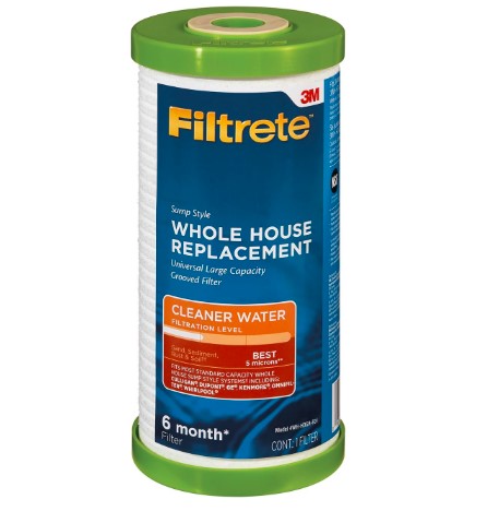 Filtrete 4WH-HDGR-F01 Large Capacity Whole House Grooved Water Filter
