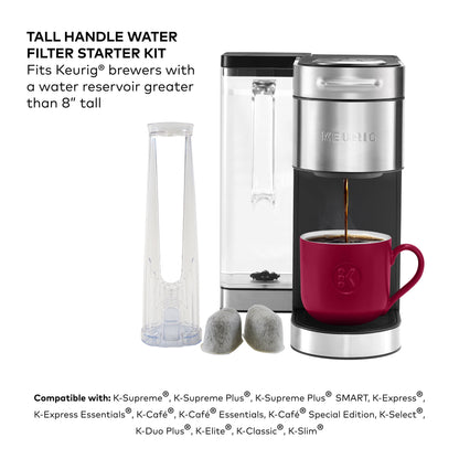 Keurig Tall Handle Filter and 2 Water Filter Cartridges
