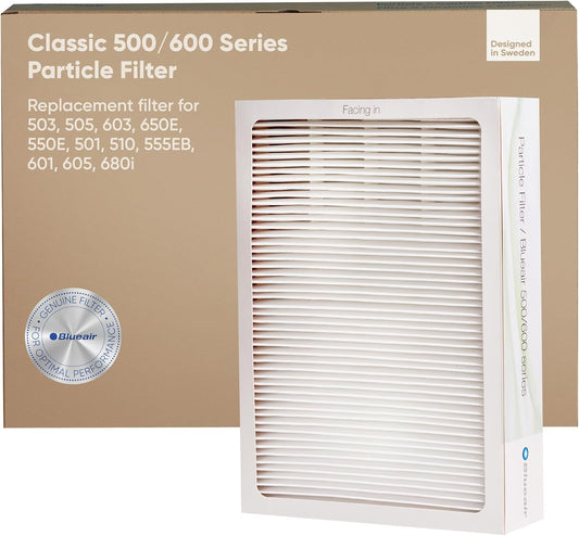 BLUEAIR Genuine Classic 500/600 Series Air Purifier Particle Filter 3-Pack