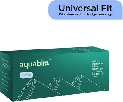 Aquabliss SFC100 Daily Revitalize Filter Cartridge (3-Pack)