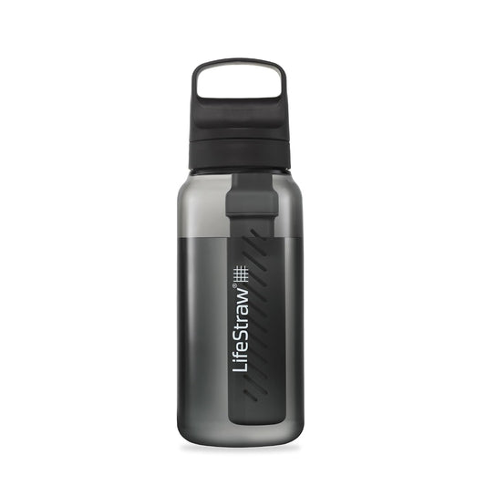 LifeStraw Go Series 1L BPA-Free Water Filter Bottle – Nordic Noir