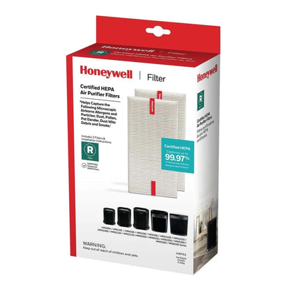 Air Purifier Replacement Filter, HRF-R1, R HEPA Filter, 2 Pack