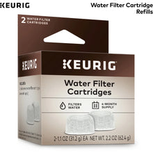 Keurig 2 Pack Water Filter Refill Cartridges, 2 Count