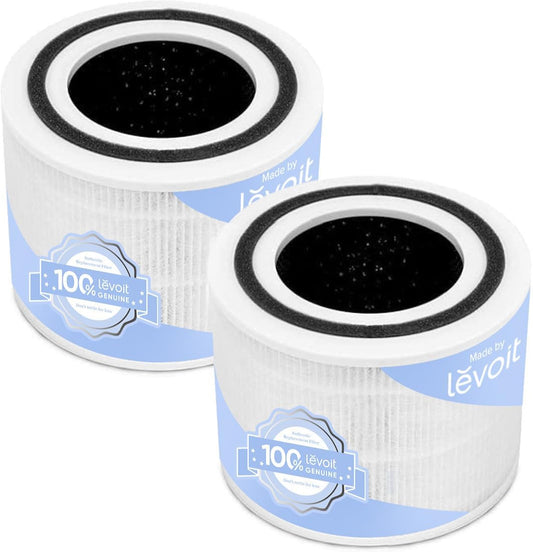 Levoit Core 300-P Air Purifier Replacement Filter, Genuine Air Filters, 2 Pack
