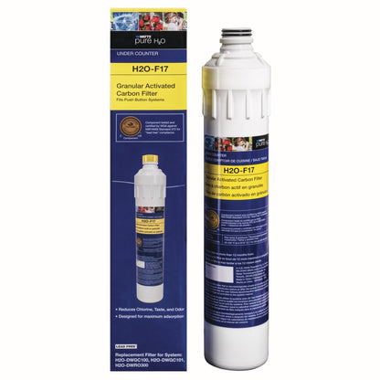 Watts Premier H2O-F17 Pure H2O GAC Carbon Replacement Filter Under Counter