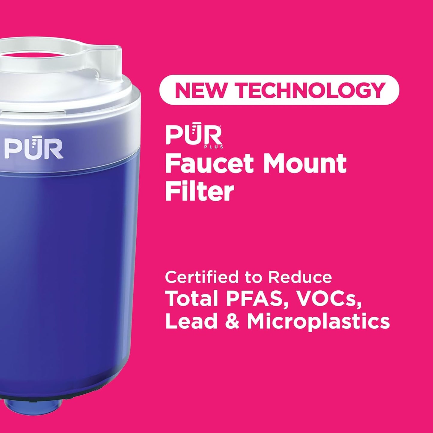 PUR PLUS Faucet Mount Replacement Water Filter, 2-Pack (RF99992)