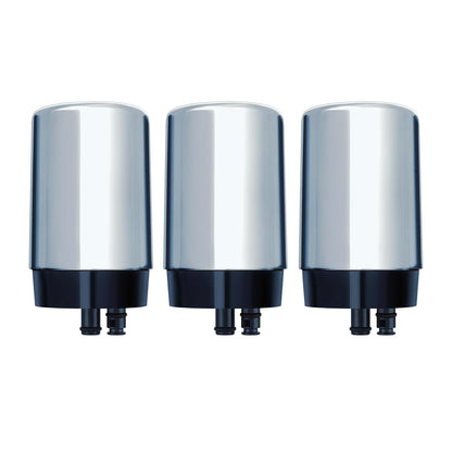 Brita Faucet Water Filter Replacement, 3 Filters, Chrome