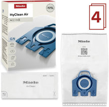 Miele GN AirClean 3D Efficiency Vacuum Cleaner Bags, Fits Classic C1 Complete C2 Complete C3 S2 S5 S8, 4 Bags + 2 Filters