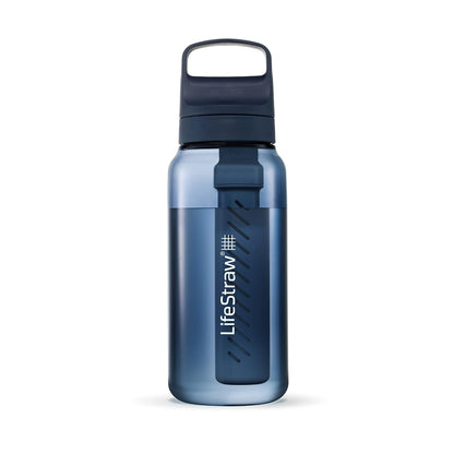 LifeStraw Go Series 1L BPA-Free Water Filter Bottle – Aegean Sea