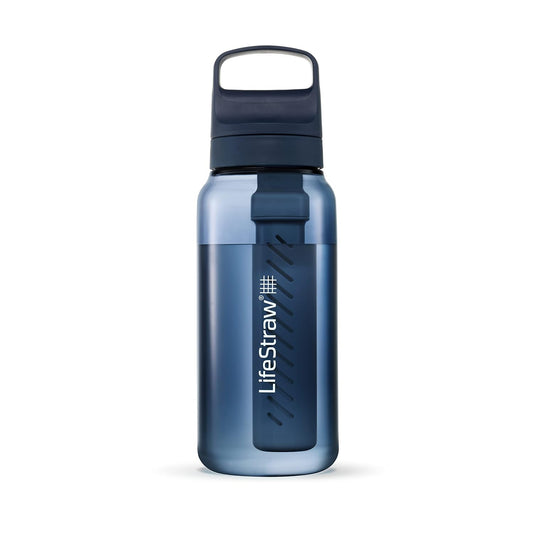 LifeStraw Go Series 1L BPA-Free Water Filter Bottle – Aegean Sea