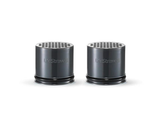 LifeStraw Go Series Carbon Capsule Filter Replacement for Go Bottle, 2-Pack