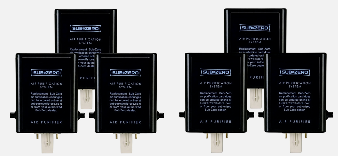 Sub-Zero 7007067 7042798 Refrigerator Air Purification Cartridge Pack - Fine Filters