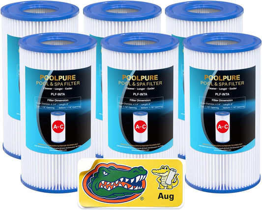 POOLPURE Type A or C/III Pool Filter Replaces Intex 29000E/59900E/#29003E