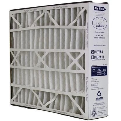 255649-102 Air Bear 20X25X5 Inch MERV 8 Air Purifier Filter for Air Bear Supreme, Right Angle, and Cub Air Cleaner Purification Systems (3 Pack)