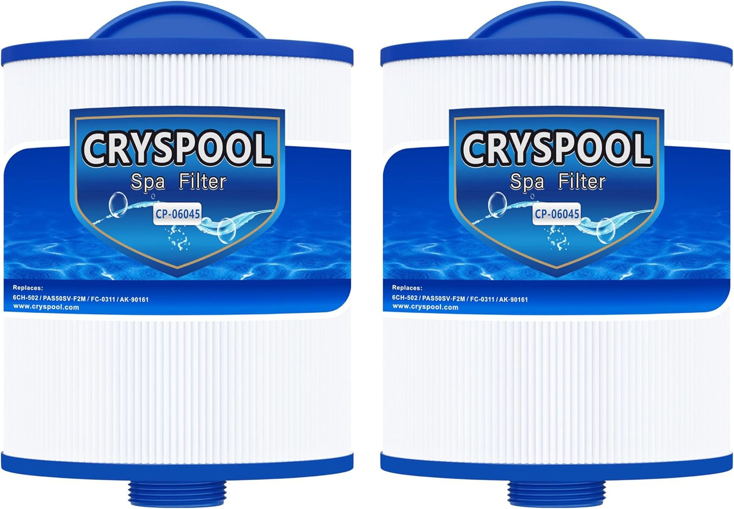 Cryspool 06045 Spa Filter Replacement Cartridge Pack of 2