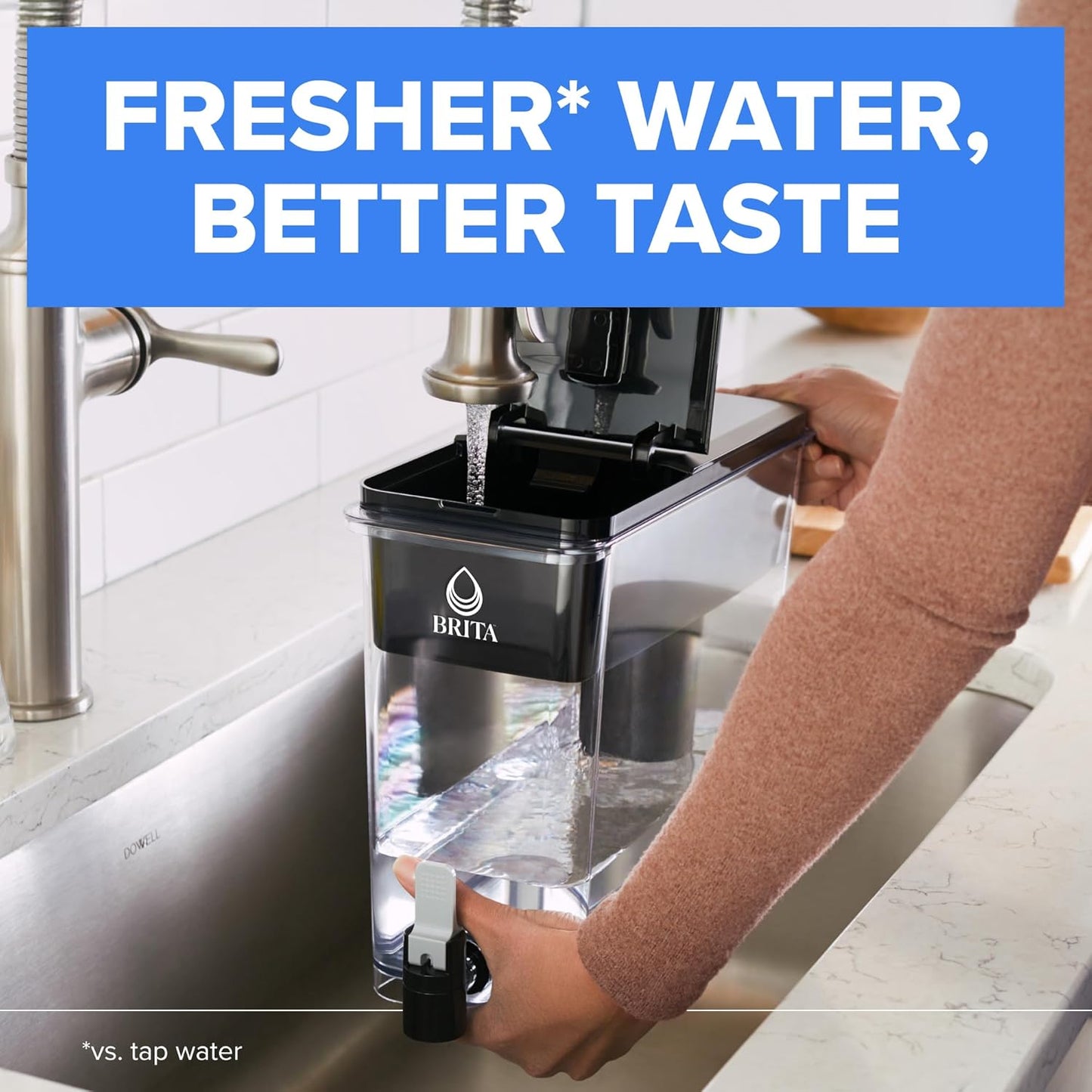 Brita UltraMax 27-Cup Water Filter Dispenser with BritaPlus Filter