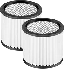 Shop-Vac 90304 Replacement Cartridge Filter, Fits 5 Gallon and Larger Wet Dry Vacuums, 2 Pack
