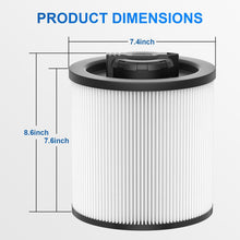 DXVC6910 Cartridge Filter Replacement for DeWalt 6 to 16 Gallon Wet/Dry Vacuums, 2 Pack