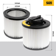 DeWalt DXVC4001 Cartridge Filter Replacement for 4 to 5 Gallon Wet/Dry Vacuums