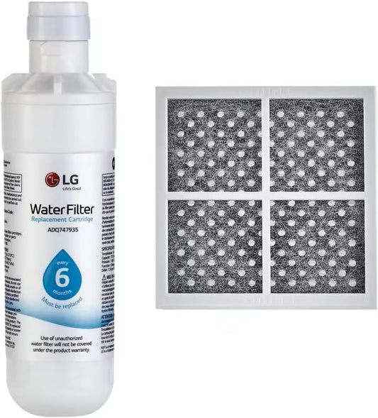 LG LT1000P & LT120F Replacement Refrigerator Water & Air Filters Bundle