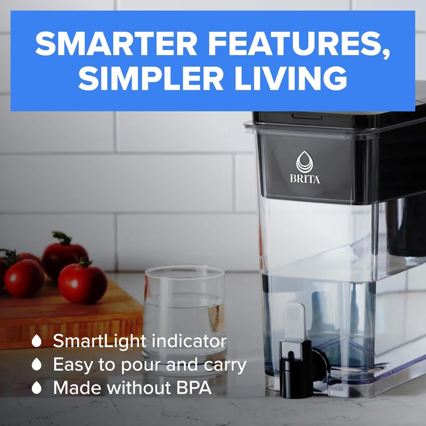 Brita UltraMax 27-Cup Water Filter Dispenser with BritaPlus Filter
