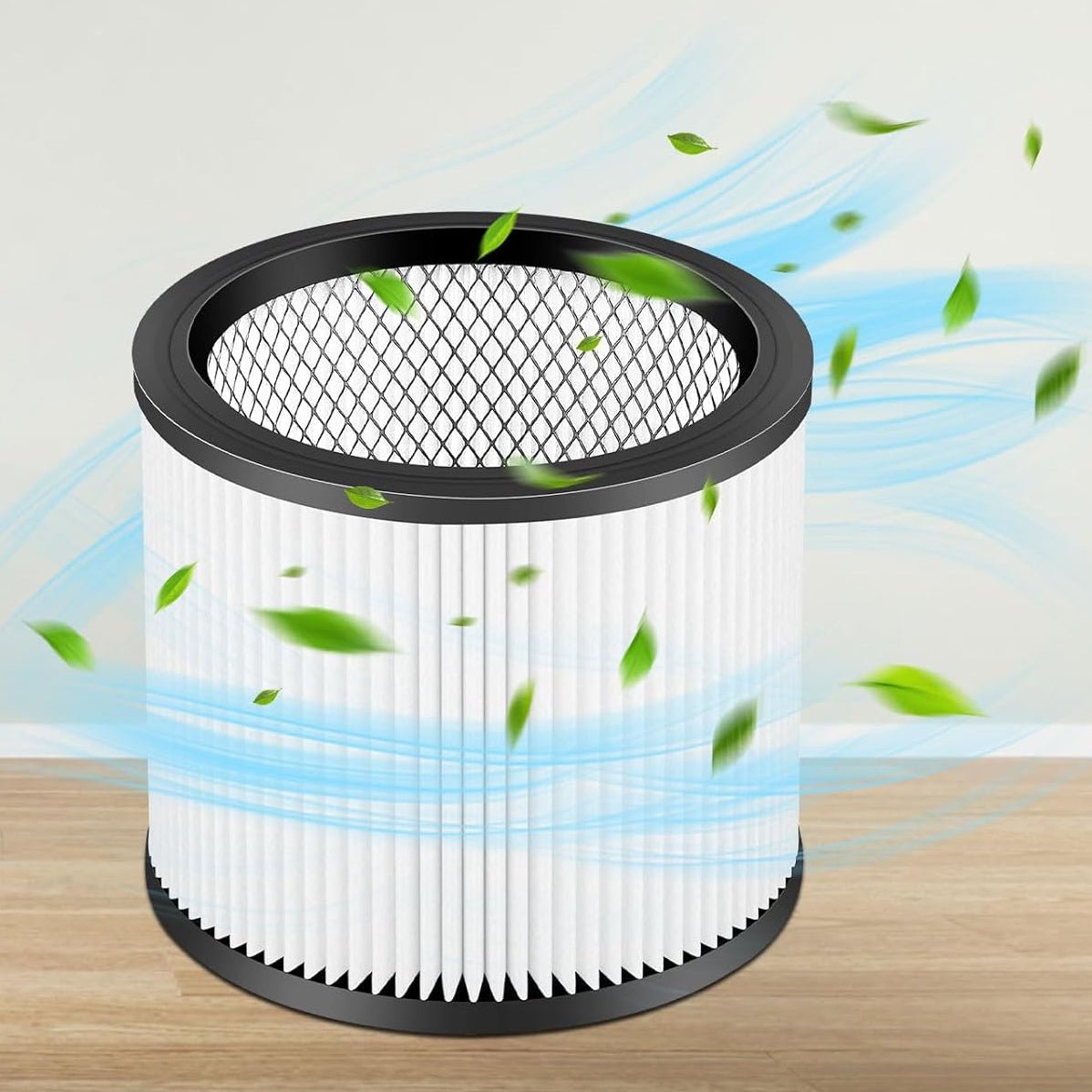 Shop-Vac 90304 Replacement Cartridge Filter, Fits 5 Gallon and Larger Wet Dry Vacuums, 2 Pack