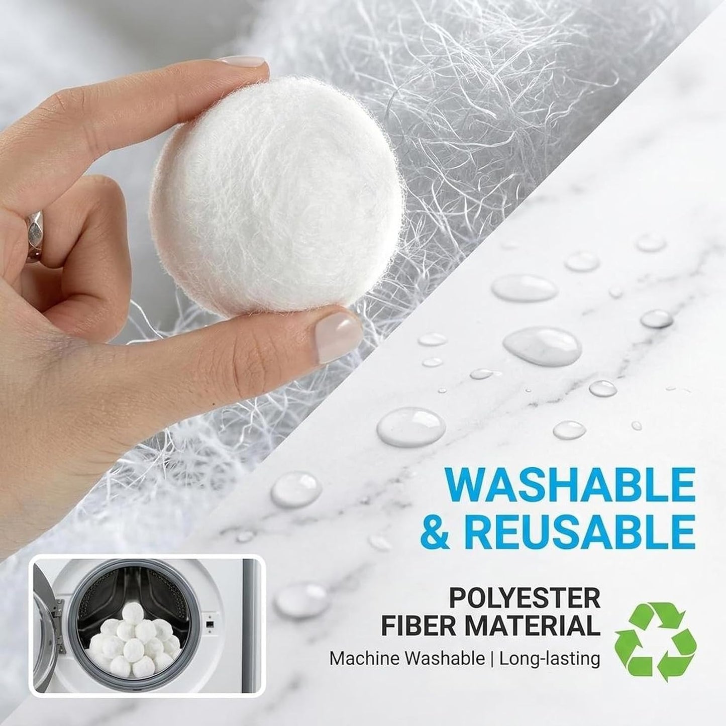 Pool Filter Balls 50-Pack for Sand Filter Systems
