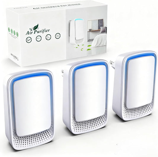 Air Ionizers for Home (3 Pack)