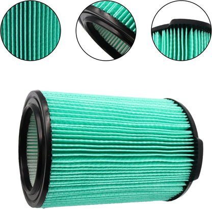 VF6000 5-Layer HEPA Material Filter Replacement for RIDGID 5 to 16 Gallon Wet/Dry Vacuums, 2 Pack
