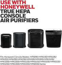 Honeywell HRF-R1 True HEPA Replacement Filter R, Fits HPA090 HPA100 HPA200 HPA300 Series Air Purifiers