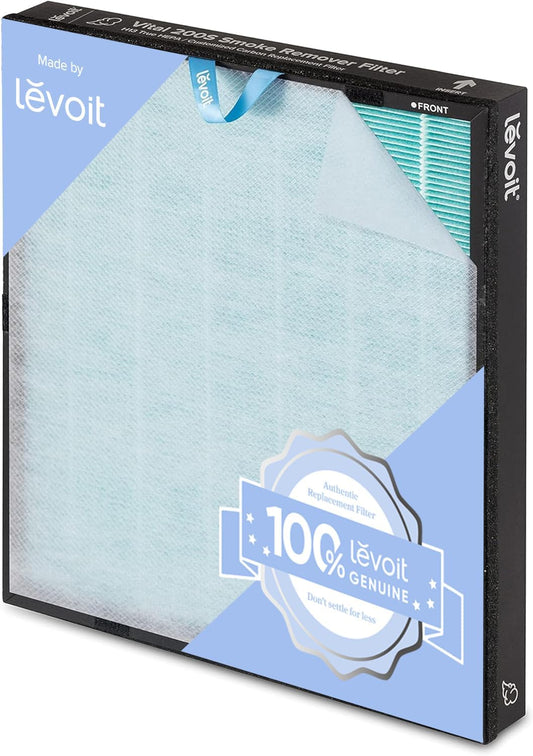 Levoit Vital 200S-P Air Purifier Smoke Remover Replacement Filter, 1 Pack