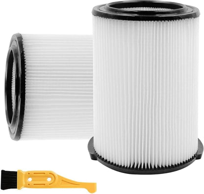2-Pack VF4000 Replacement Filters for RIDGID 72947 Wet/Dry Vacuums, 5-20 Gallon