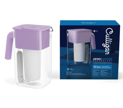 Culligan with ZeroWater Technology 10-Cup Water Filter Pitcher