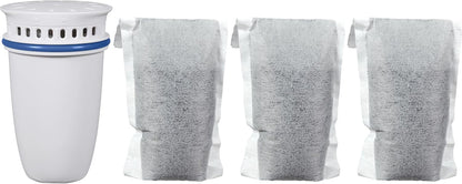 Brita Refillable Filter Starter Kit for Pitchers and Dispensers, BPA-Free, Includes 1 Shell and 3 Refillable Water Filters