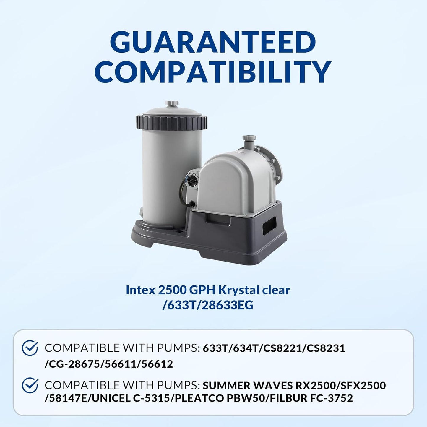 Ultra Series Pool Filter Cartridge with Heavy-Duty Trilobal Fabric