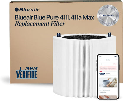 Blueair Blue Pure F4MAX Genuine Replacement Filter for 411i Max & 411a Max Air Purifiers